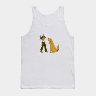 A Girl & Her Dog Tank Top